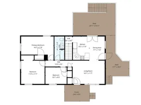 3 Bedroom Upper Unit, quiet area close to town - Image 2