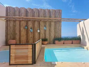 Casa Itaca luxury apartments with private jacuzzi and sea view in Foinikia - Oia - Image 2