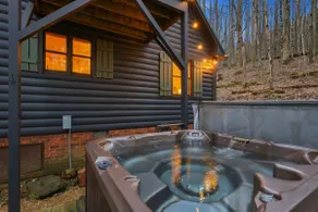 Secluded Forest Cabin with Cozy Porch w/ Hot Tub! - Image 2