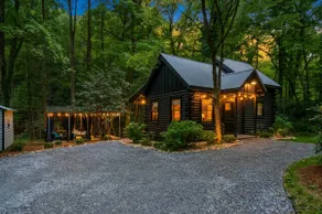 Creek Front Cabin! Hot Tub, Fire Pit, Pet Friendly - Image 2