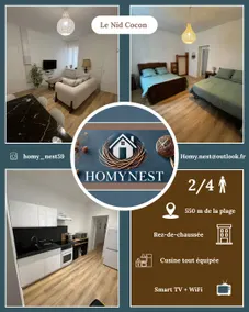 Nid Cocon, entire apartment - Malo - HomyNest - Image 2