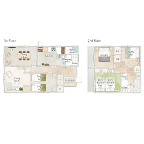 5-min Walk Shimosa-Nakayama | 4BR House | Up to 10 - Image 5