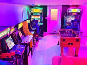 Modern farm house getaway -fire pit game Room - Image 5