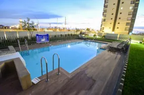 Modern apartment with a pool, gym and parking. - Image 4