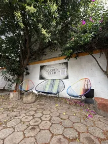 House, garden and campfire in downtown Tepotzotlán. - Image 5