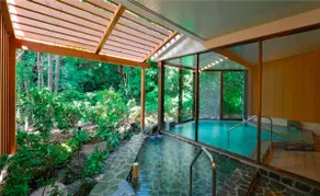 Hot spring fed by the source, sauna, BBQ & hot pot / A relaxing space surrounded by nature! / Akazawa B8 - Image 3