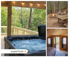 Noontoola: Cabin in the Squatch w/ Hot Tub - Image 5