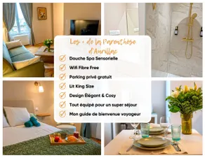 La Parenthèse d'Aurillac, spa shower, parking - Image 2