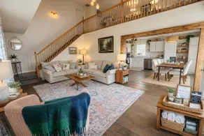 Mountain View Tryon Getaway | 2 Kitchens + Hot Tub - Image 2