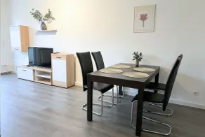 Havn Apartments Merseburg - 3 Einzelbetten, ideal für Monteure, Self Check-in, Küche, WLAN - Image 5