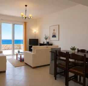3 Private Terrace & Sea View, Just 50 m from beach - Image 3