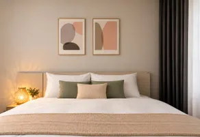 [Songdo 21st Floor Lake View] Smart TV / Free Parking / Hotel Bedding / 25 Minutes to Airport - Image 2