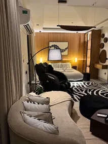 Panora Deluxe Studio with Side View, Massage Chair, and Gym - Image 4