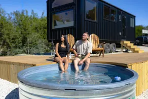 Glass Wall Cabin + Highland Cows | Panoramic Views - Image 5