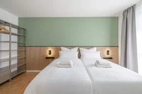 City apt. 1 | A/C, balcony, king-size box spring - Image 2