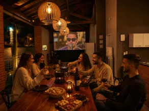 House with pool, big screen, and karaoke in Brotas - Image 2
