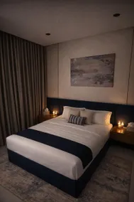 Luxury 1BR •75” Cinema•Sports & Movies•Soundproof - Image 3