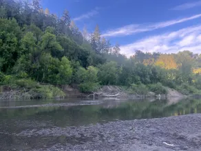 Walk to River Beach | Hot Tub + Treetop Deck - Image 4