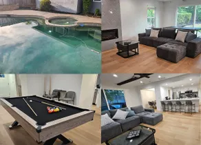 Luxury Home Heated Pool Hot Tub Spa Sacramento - Image 2