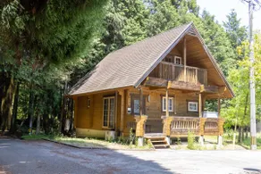 Mountain serenity & onsen | Private log house /BBQ - Image 5