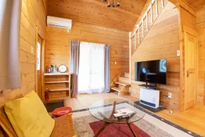 Mountain serenity & onsen | Private log house /BBQ - Image 2