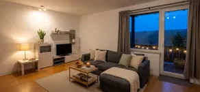 Quiet 3-room apartment • Balcony view - Image 4