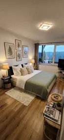 Quiet 3-room apartment • Balcony view - Image 2