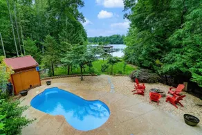 Lakefront A-Frame | Private Pool, Beach & Dock! - Image 2