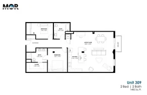 Apartment 309 at Market on River - Image 3