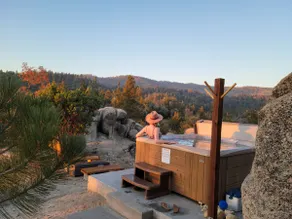 Apogee A Frame Cabin Cliffside Swing and Hot Tub - Image 2