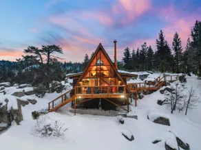 Apogee A Frame Cabin Cliffside Swing and Hot Tub - Image 5
