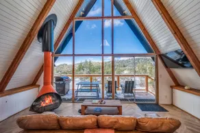 Apogee A Frame Cabin Cliffside Swing and Hot Tub - Image 3
