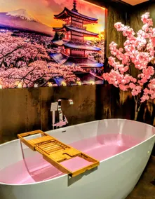 Ryokan Suite Mount Fuji - Waterfall Shower - Movie Theater - Image 4