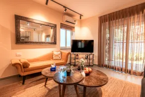 Luxe 3 BHK Forest Villa | Pvt Pool | 2 Living Room - Image 4