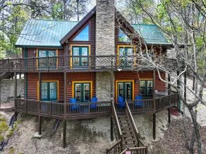 Lakefront Log Cabin | Dock, Game Room, Fireplace - Image 2