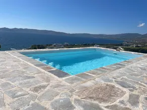 Oceanfront property in Greece with pool - Image 2