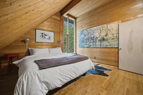 Holzhutte - Mid-century alpine retreat - Hot tub - Image 5