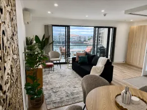 Luxury Glenelg Marina Retreat | Sheltered Balcony - Image 3