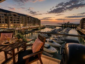 Luxury Glenelg Marina Retreat | Sheltered Balcony - Image 2