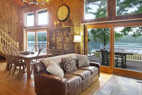 Skiing 4BR Lakefront | Dock | Fireplace - Image 4