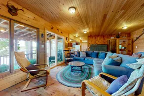 5BR lakeside home with dock, firepit & grill - Image 3