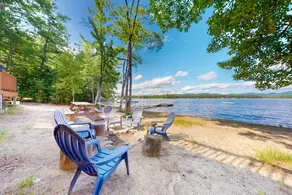 5BR lakeside home with dock, firepit & grill - Image 5