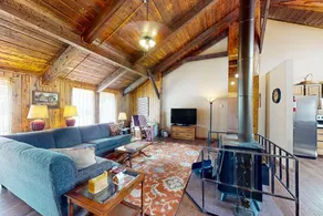 4BR home with mtn views, wood stove, hot tub, deck - Image 5