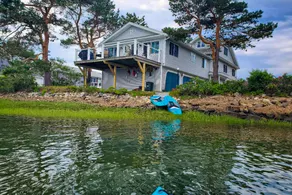 Walk to Beach 6BR Riverfront | WoodStove | Deck - Image 2