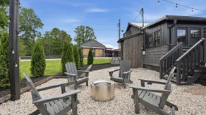 Charming Rustic Cottage | Back Porch & Fire Pit - Image 2