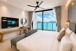 Beachfront Seaview Suite l Cenang l Super King Bed - Image 4