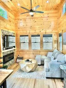 Cabin with a Fire Pit - Image 4