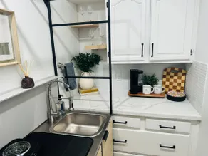 Modern Private Suite w/ Workspace + Kitchenette - Image 2