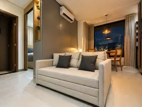 Studio Elegance with Panoramic City View! - Image 3