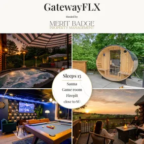 Slps 15, Hot tub, Sauna & Game room - Gateway FLX - Image 2